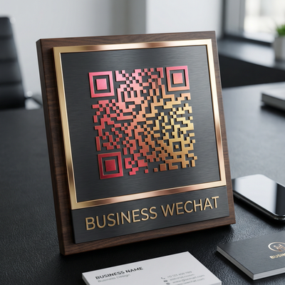 抖音风商务二维码